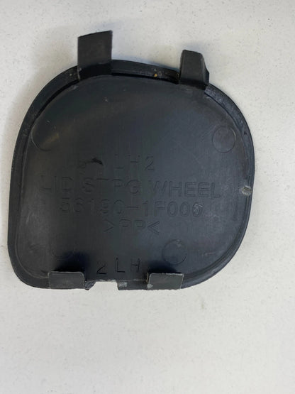 2005-2010 KIA SPORTAGE LEFT SIDE STEERING WHEEL PLASTIC LID COVER TRIM CAP OEM