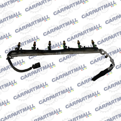 2002-2005 CHEVROLET TRAILBLAZER 4.2L L6 FUEL INJECTOR RAIL W/ INJECTORS OEM