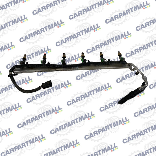 2002-2005 CHEVROLET TRAILBLAZER 4.2L L6 FUEL INJECTOR RAIL W/ INJECTORS OEM