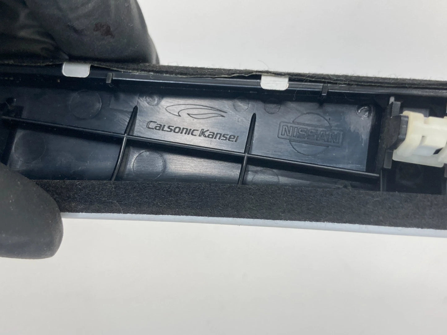 2009-2014 NISSAN MURANO DASH WARNING LIGHT BUTTON HAZARD SWITCH W BEZEL TRIM OEM