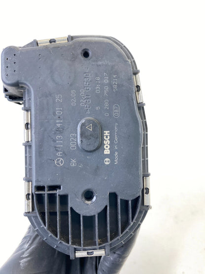 2006 MERCEDES CLS500 CL500 ENGINE AIR INTAKE THROTTLE BODY ASSEMBLY A1131410125