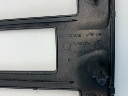 2009-2014 VOLKSWAGEN ROUTAN DASH CLIMATE CONTROL COVER BEZEL TRIM P1FE63DX9AB