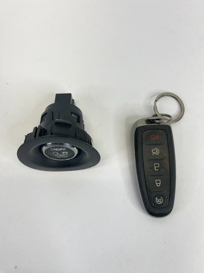 2011-2015 FORD EXPLORER ENGINE START STOP SWITCH W/ KEYLESS IGNITION REMOTE KEY