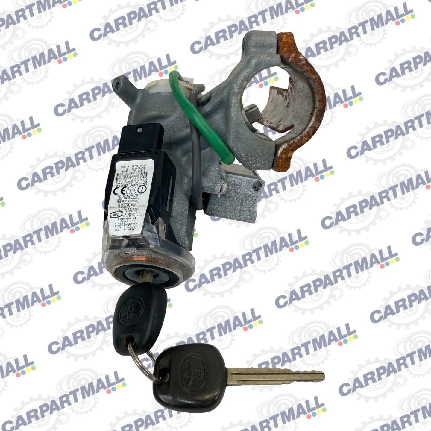 04-07 TOYOTA HIGHLANDER IGNITION SWITCH LOCK CYLINDER KEY IMMOBILIZER 45020-48-4