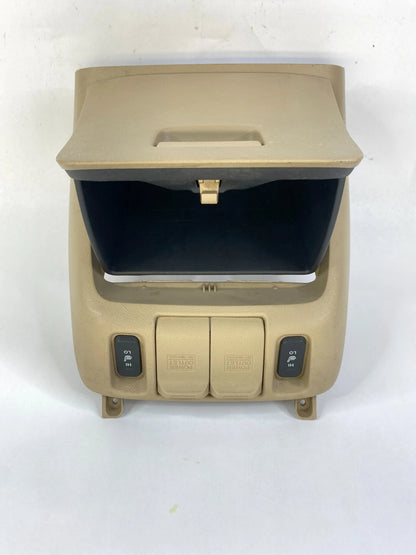 2005-2007 HONDA ODYSSEY LOWER DASH STORAGE PANEL COVER BEZEL SEAT HEATED SWITCH