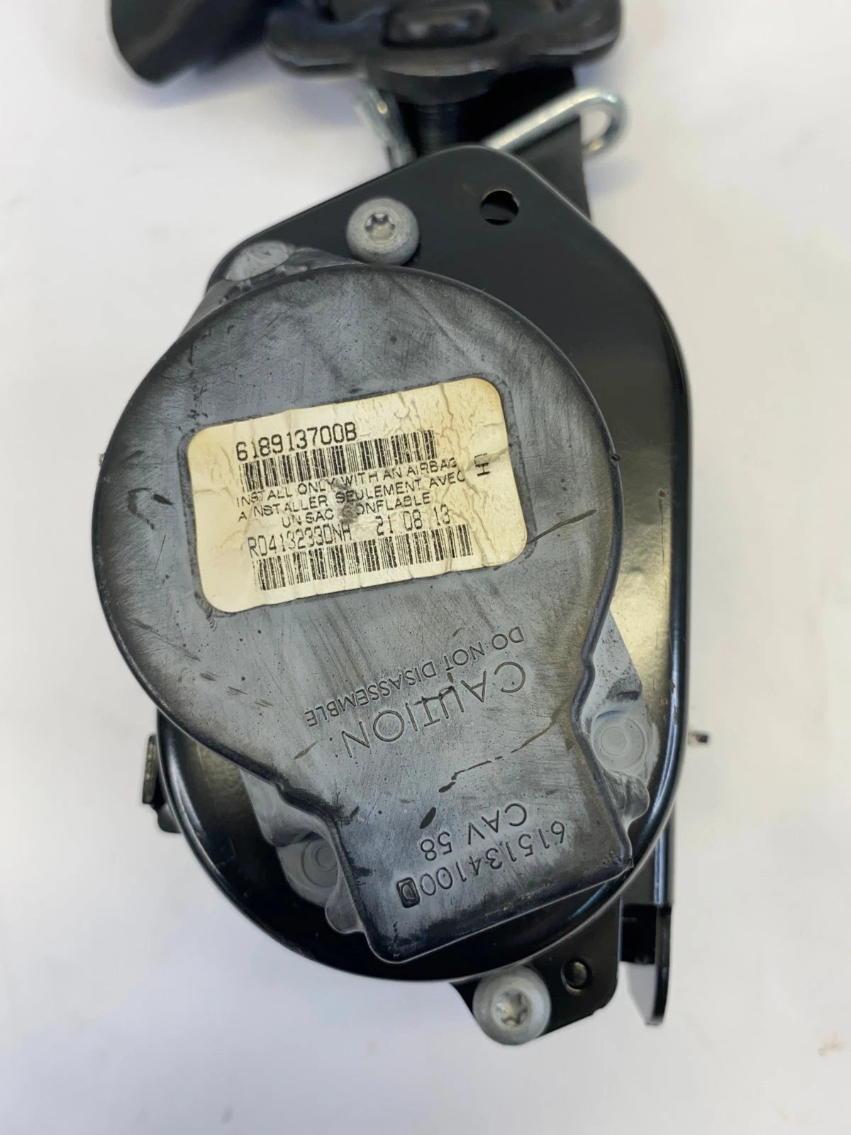 2013-2018 FORD FOCUS FRONT SEAT BELT RETRACTOR STRAP LEFT OEM FACTORY 618913700B