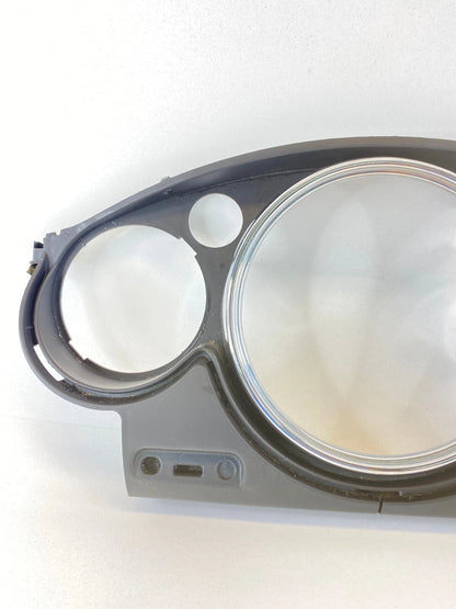 2005-2008 MINI COOPER HATCHBACK 2-DR CLUSTER DASH BEZEL TRIM COVER 0769337 OEM