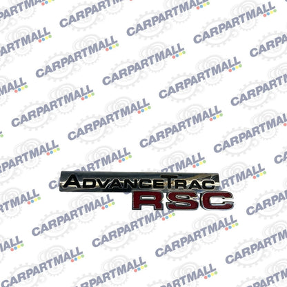 2006-2010 FORD EXPLORER REAR TRUNK ADVANCE TRAC RSC EMBLEM LOGO BADGE