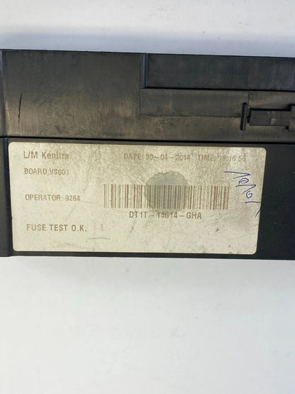 14-16 FORD TRANSIT CONNECT 2.5L REAR TRUNK INNER FUSE RELAY BOX DT1T-14014-GH