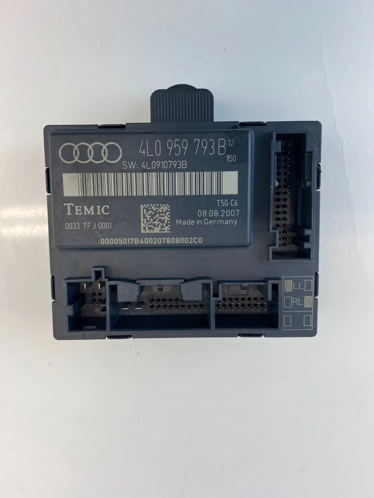 2007-2010 AUDI Q7 FRONT LEFT DRIVER SIDE DOOR CONTROL MODULE OEM 4L0959793B