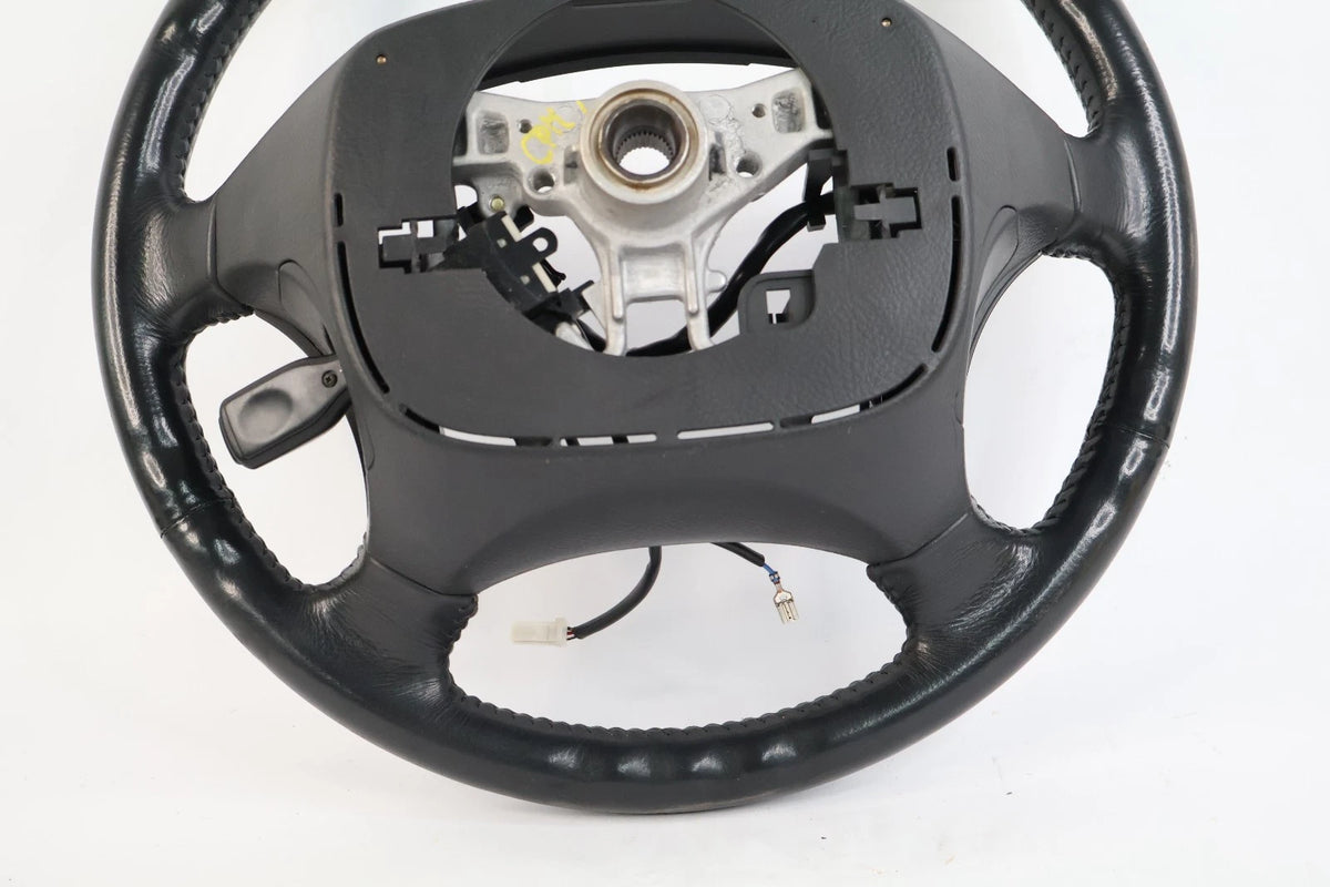 2003 2004 2005 TOYOTA 4RUNNER STEERING WHEEL W/ CRUISE CONTROL BLACK LEATHER OEM