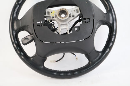 2003 2004 2005 TOYOTA 4RUNNER STEERING WHEEL W/ CRUISE CONTROL BLACK LEATHER OEM