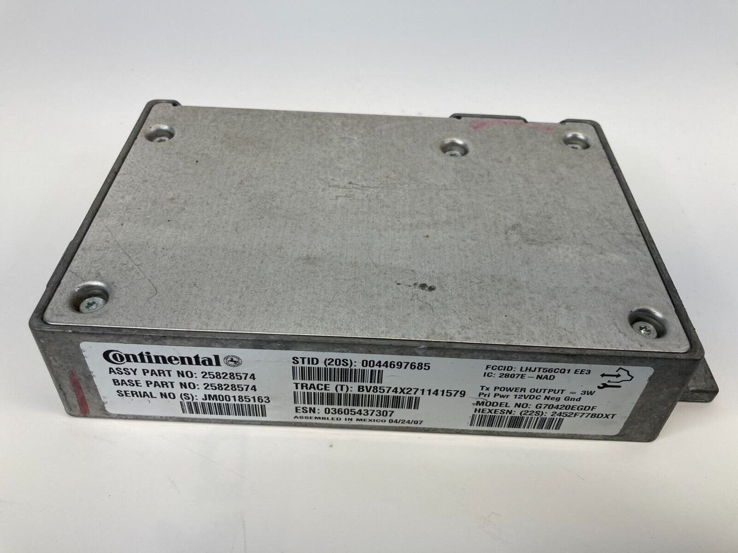 2006-2008 Chevrolet Impala Onstar Communication Computer Control Module 25828574