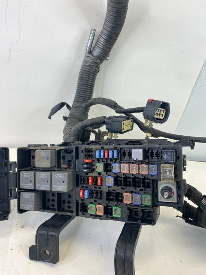 2010 FORD FUSION 3.5L ENGINE COMPARTMENT FUSE RELAY JUNCTION BOX W HARNESS OEM