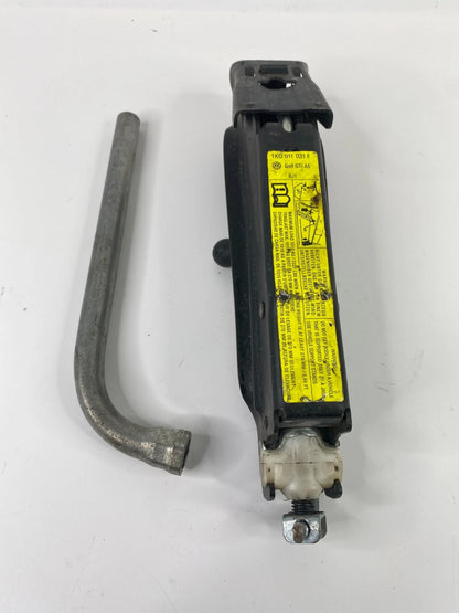 2006-2009 VOLKSWAGEN GTI SPARE TIRE LIFT JACK AND HANDLE LEVER SET 1K0011031 OEM