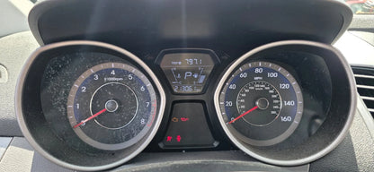 14-16 HYUNDAI 1.8L AT SPEEDOMETER INSTRUMENT CLUSTER GAUGE 213K MILES 940043X210