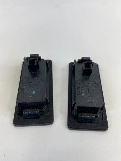 11-21 BMW X3 REAR TRUNK LID LICENSE PLATE LIGHT LAMP PAIR SET 63267193293 OEM