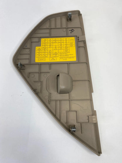 05 06 07 08 09 10 KIA SPORTAGE DASH LEFT DRIVER SIDE FUSE END COVER CAP TRIM OEM