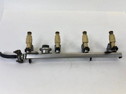 2010-2013 KIA FORTE KOUP 2.0L ENGINE FUEL RAIL INJECTION INJECTORS W/ LINE OEM