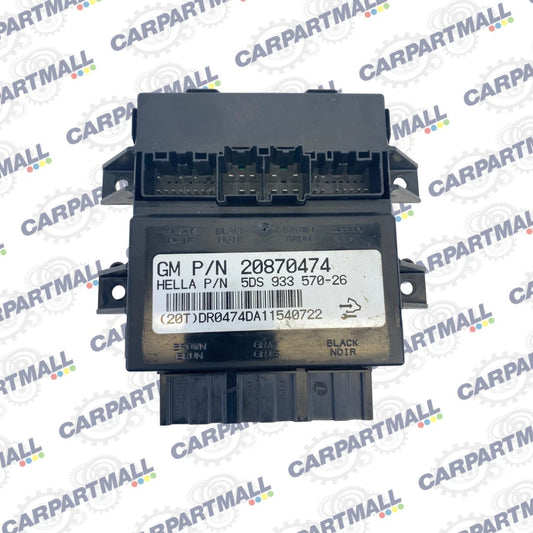 2011 11 Buick Enclave Front Seat Memory Control Module 20870474 OEM