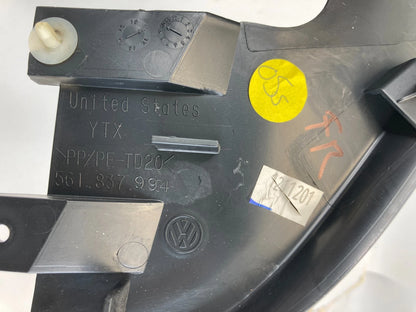 2012-2019 VOLKSWAGEN PASSAT FRONT RIGHT SIDE MIRROR INNER CORNER COVER 561837994