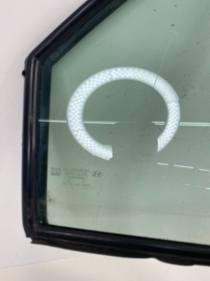 2009 2010 Hyundai Sonata Rear Right Side Quarter Vent Window Glass Fixed OEM