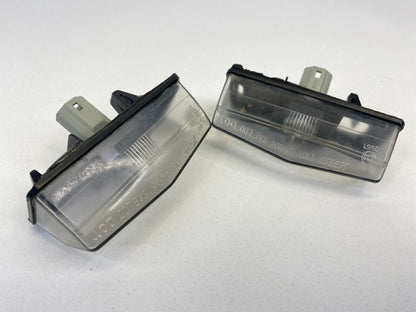 2004-2009 Toyota Prius Rear Trunk License Plate Light Lamp Pair Set OEM