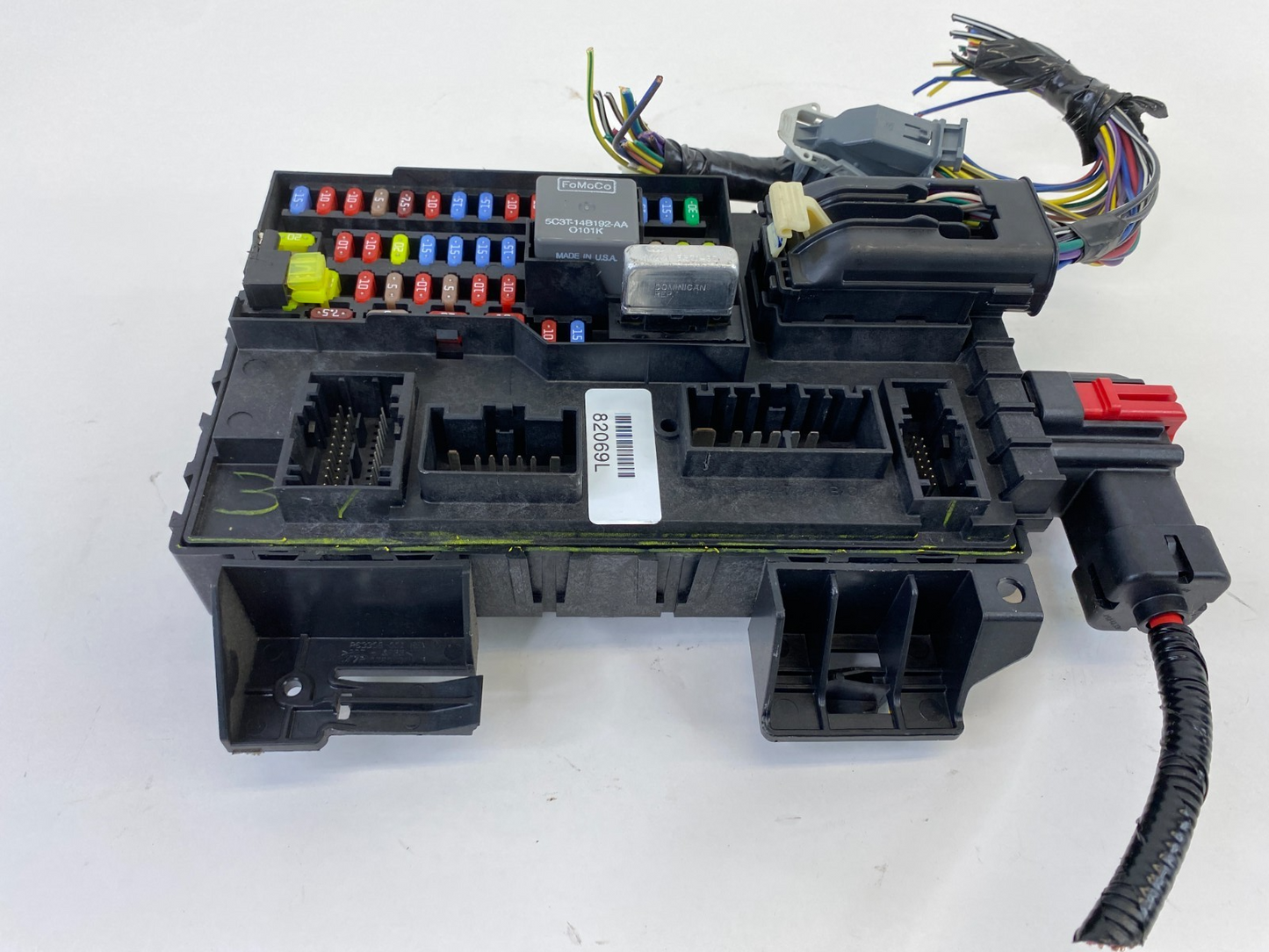 10-12 Ford Fusion 2.5L L4 Fuse Box Body Control Module Unit AG1T-14B476-CD OEM