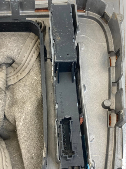 03-06 MERCEDES-BENZ E500 AT GEAR SHIFTER KNOB TRIM BEZEL W/AIR SUSPENSION SWITCH