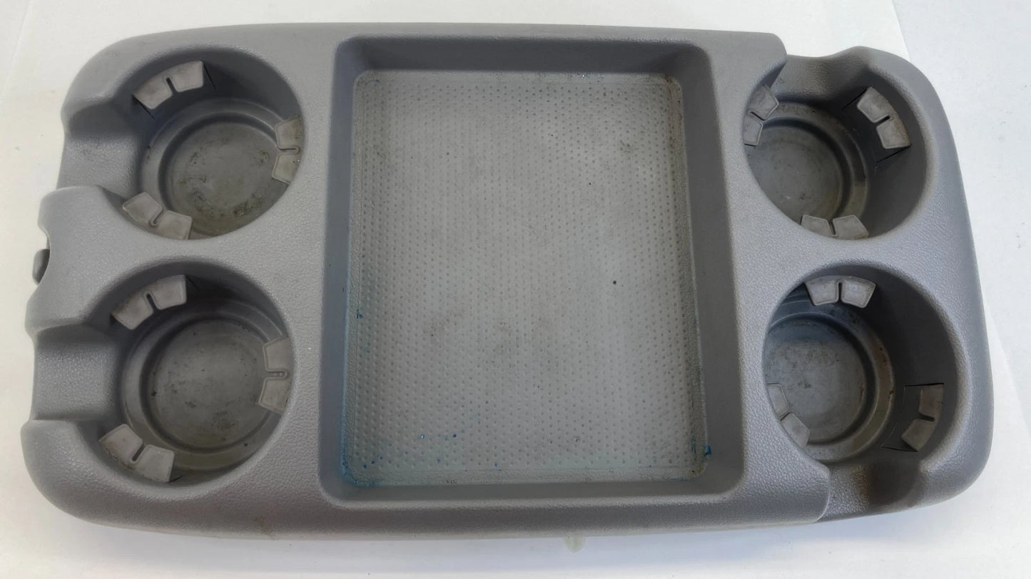 2006-2012 KIA SEDONA FRONT CENTER FOLDING CONSOLE CUP HOLDER TRAY TABLE OEM