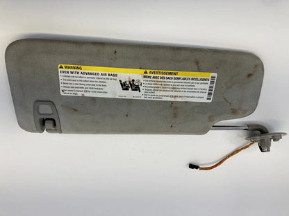 2013 2014 2015 CHEVROLET MALIBU RIGHT SIDE SUNVISOR PASSENGER SUN VISOR SHADE