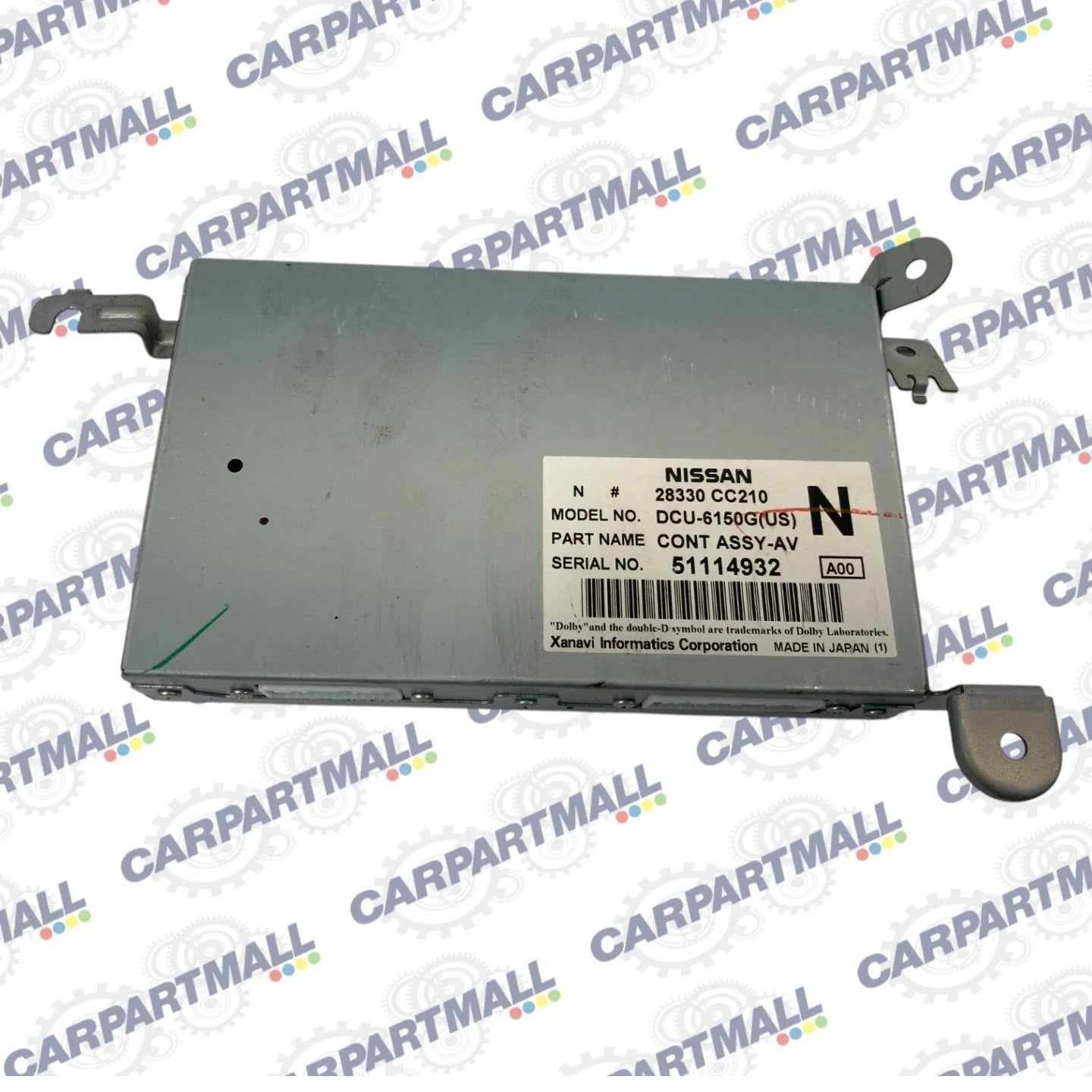 2003-2007 NISSAN MURANO DASH SCREEN DISPLAY CONTROL MODULE OEM 28330-CC210