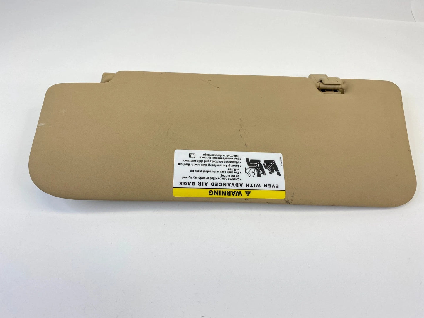 2006-2008 MERCEDES-BENZ ML350 RIGHT PASSENGER SUNVISOR SUN VISOR A1648101010