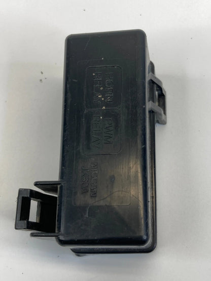 2007 2008 INFINITI G35 3.5L V6 AT HORN PWM RELAY COVER PANEL TRIM JK60A OEM