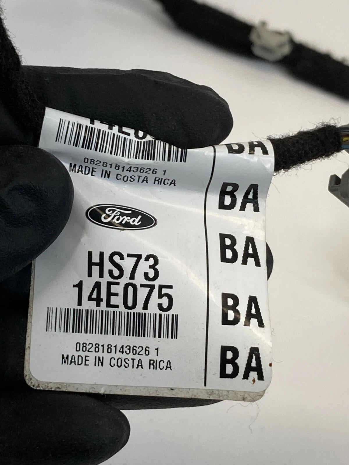2017-2020 FORD FUSION REAR LEFT DOOR LOCK WIRE WIRING HS73-14E075 OEM