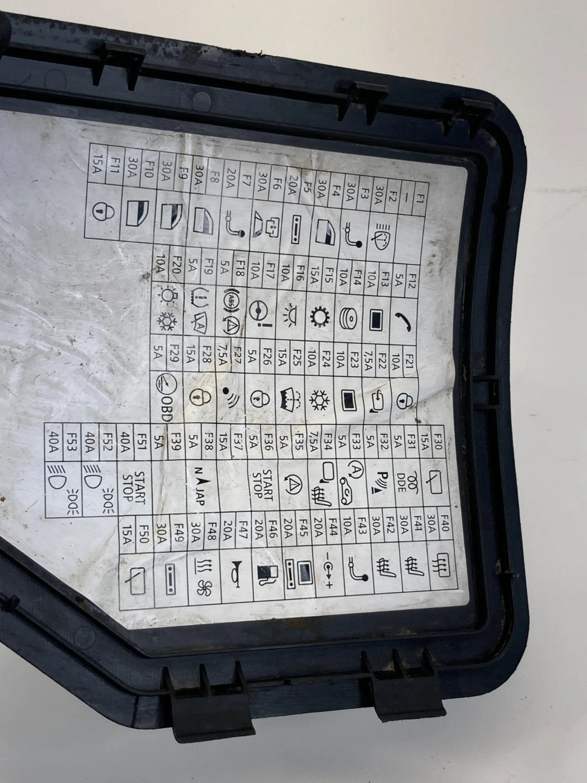 2007-2015 Mini Cooper Interior Dash Fuse Box Access Cover Trim Panel 61353455941