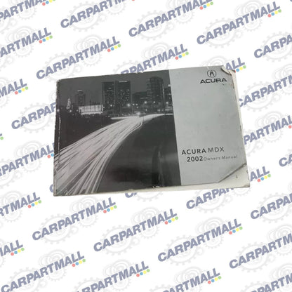 02 2002 ACURA MDX OWNER'S MANUAL GUIDE BOOK OEM