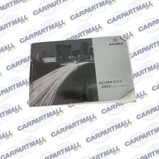 02 2002 ACURA MDX OWNER'S MANUAL GUIDE BOOK OEM