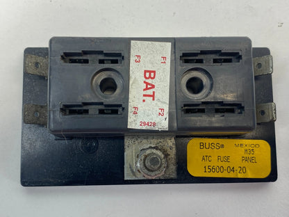 05-07 BUICK TERRAZA 3.5L AT FUSE PANEL SHORT HOLDER BASE POSITIONS 15600-04-20