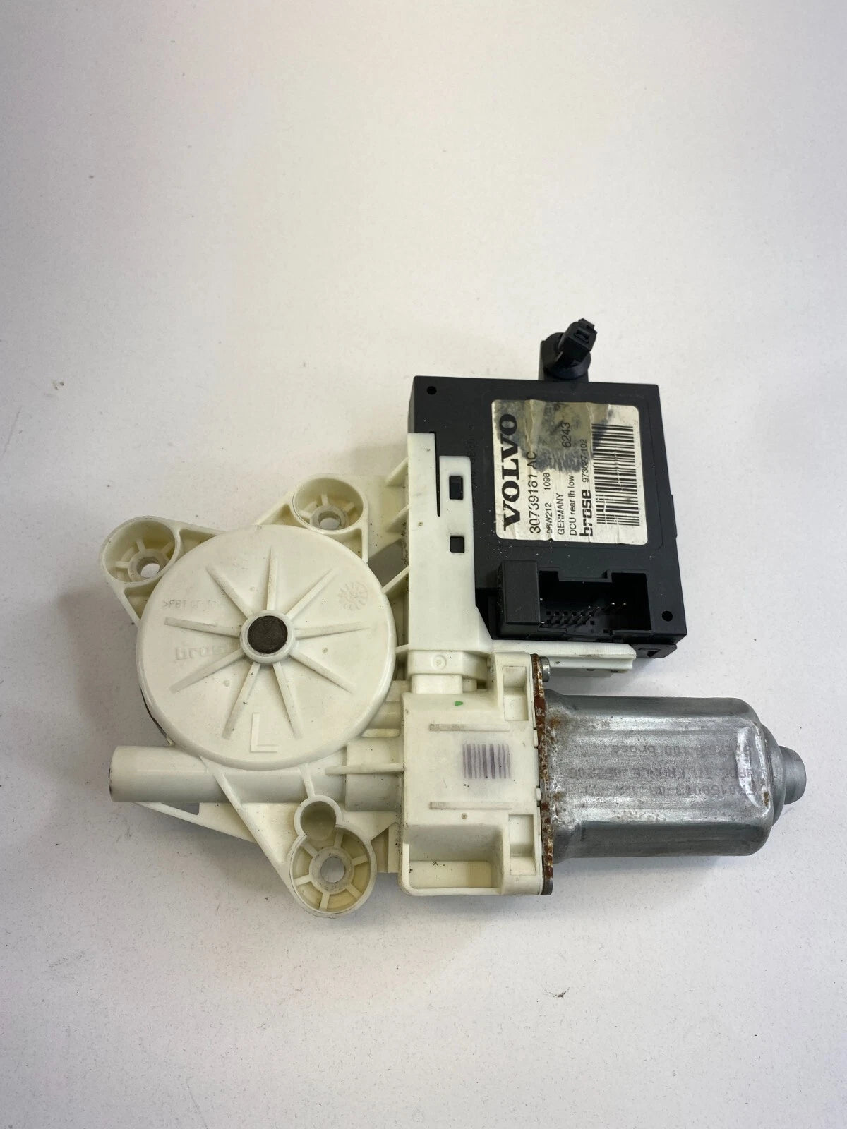 2004-2011 VOLVO S40 SEDAN REAR LEFT BACK SIDE DOOR WINDOW MOTOR 30739181AC OEM