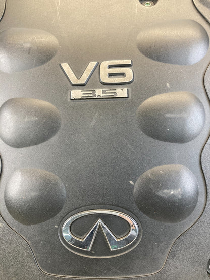2003-2006 Infiniti G35 3.5L V6 A/T Engine Appearance Top Lid Cover Assy OEM