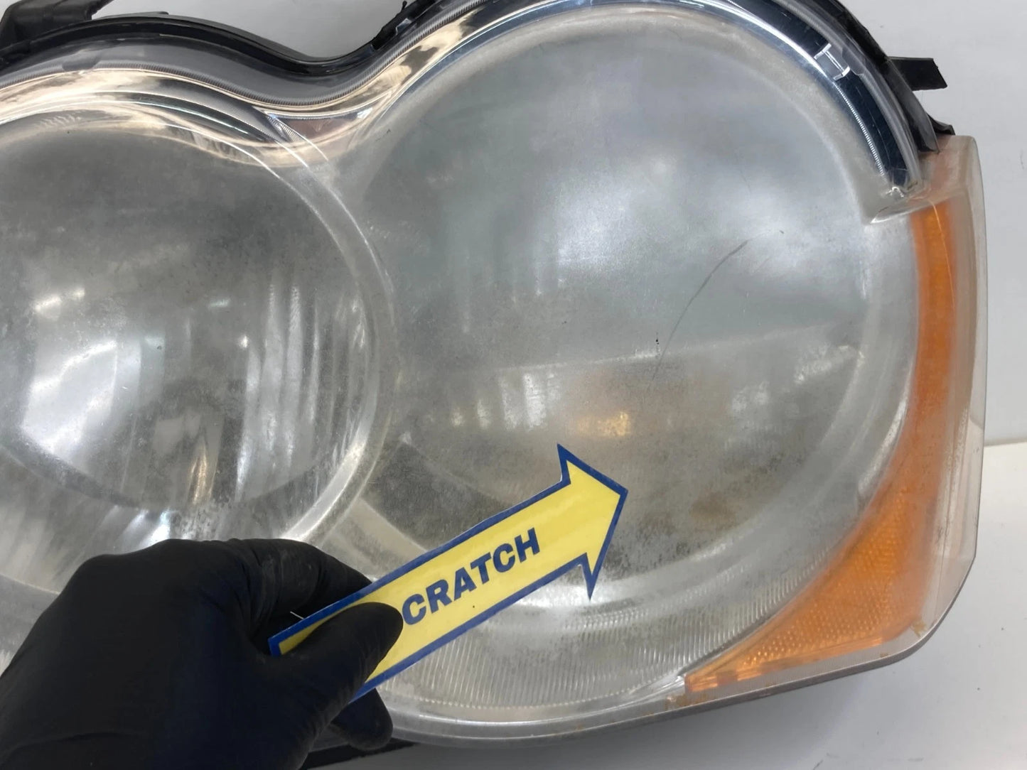 2008-2010 JEEP GRAND CHEROKEE LEFT DRIVER HEADLIGHT LAMP HALOGEN 55157483AD