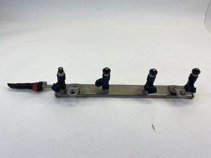 09 MITSUBISHI GALANT 2.4L ENGINE FUEL INJECTION RAIL W/ INJECTORS COIL PACK SET