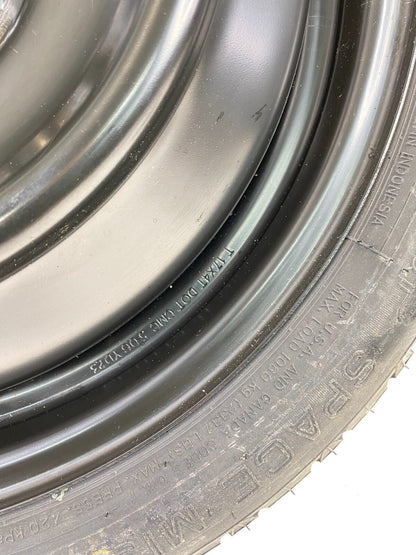 07-17 Toyota Camry Spare Tire Rim Wheel Compact Donut T155/70D17 110M