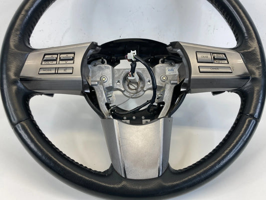 2010 2011 SUBARU OUTBACK LEGACY LEATHER STEERING WHEEL AUDIO CRUISE 34312AJ01CVH