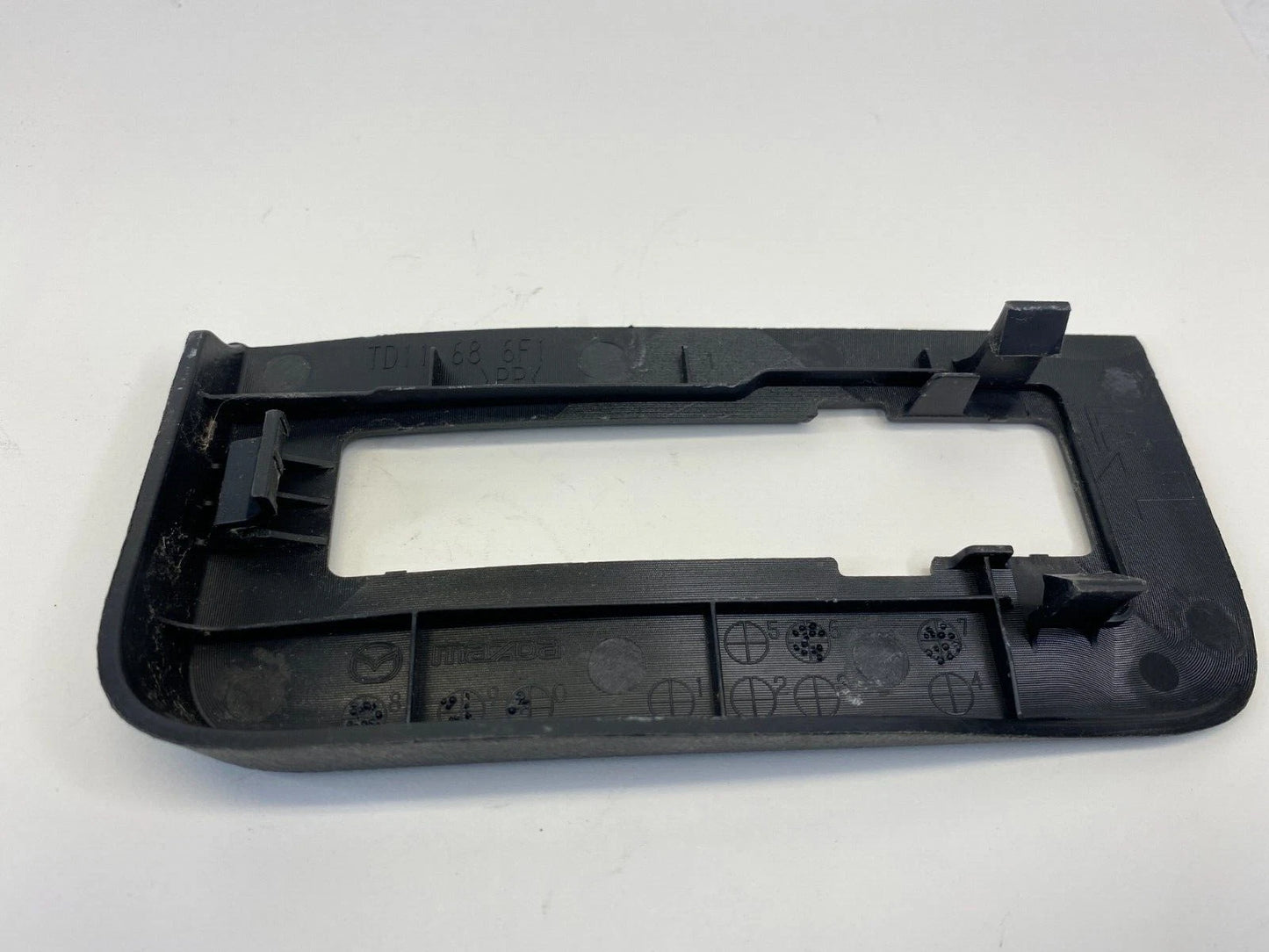 07-15 MAZDA CX-9 FUEL DOOR RELEASE LEVER HANDLE COVER TRIM BEZEL TD11686F1 OEM