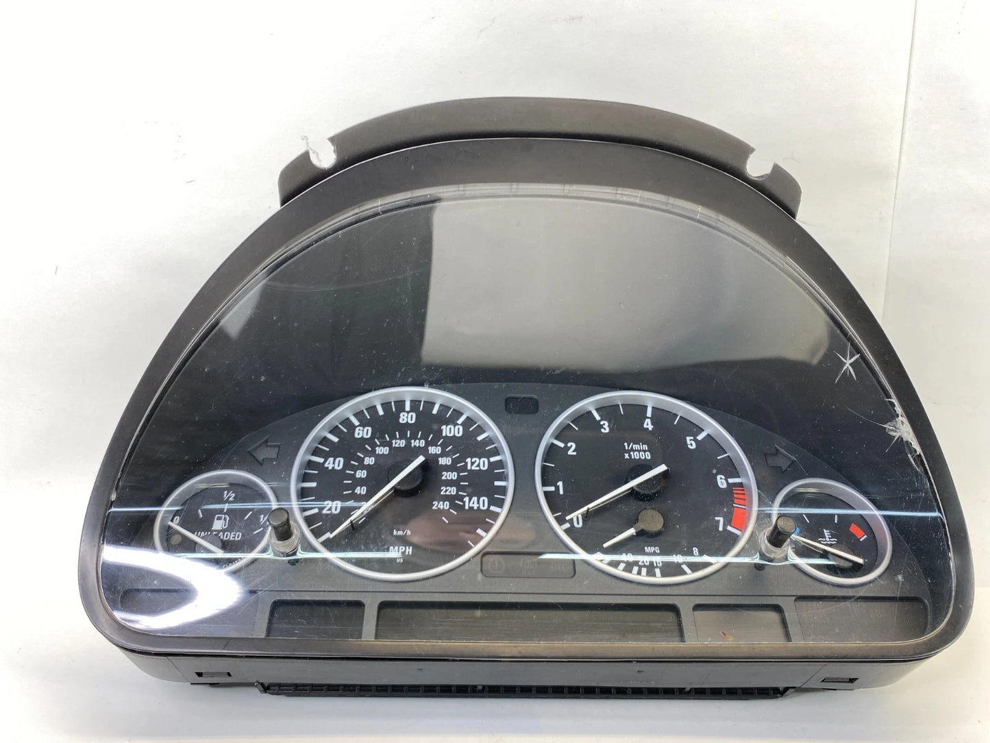 04 05 06 BMW X5 4.4l INSTRUMENT CLUSTER SPEEDOMETER 158K MILES 62116979581 OEM