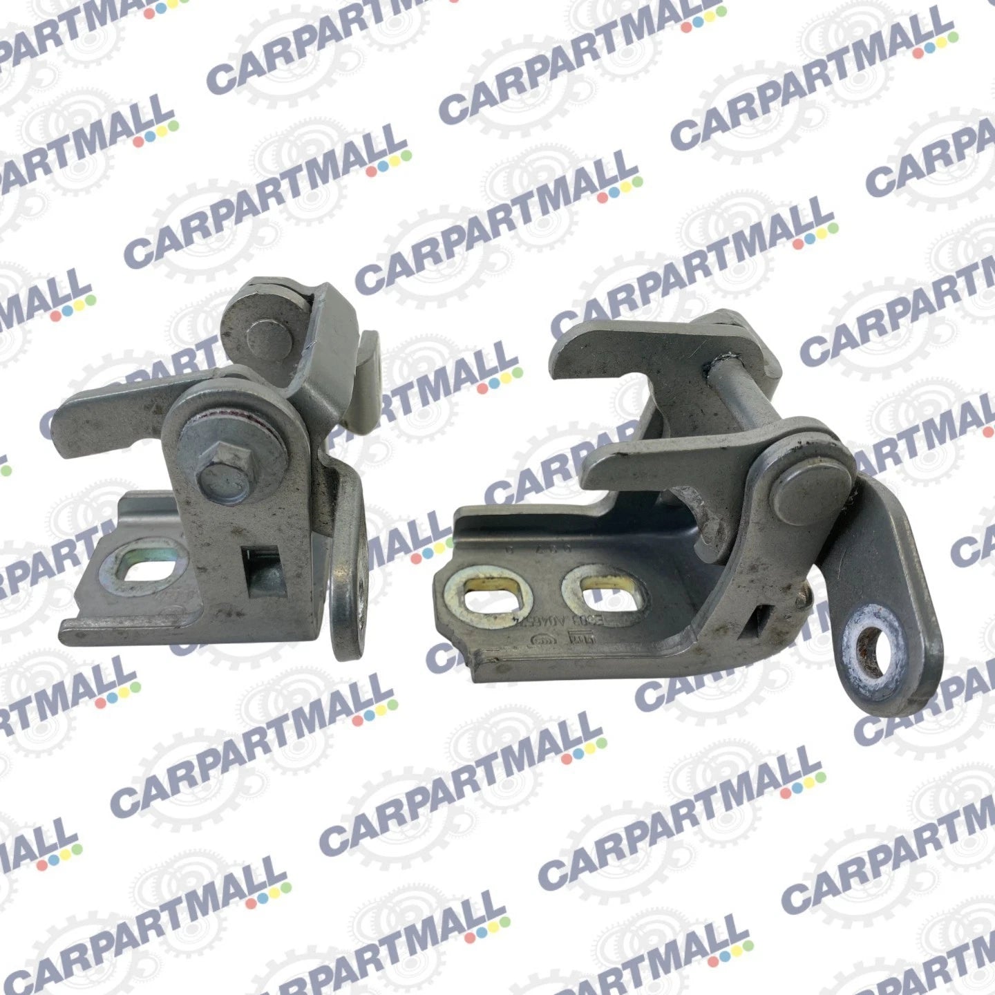 11-17 BUICK REGAL 10-16 LACROSSE REAR LEFT DOOR UPPER & LOWER HINGE SET PAIR OEM