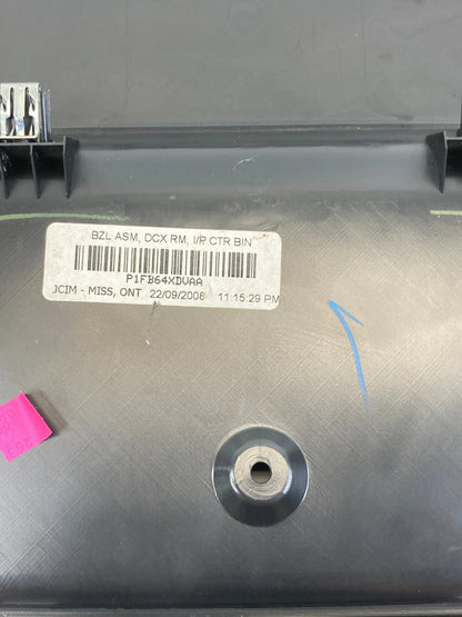 2009-2014 VOLKSWAGEN ROUTAN CENTER UPPER DASH TRAY COVER BEZEL TRIM 1FB64TRMAB