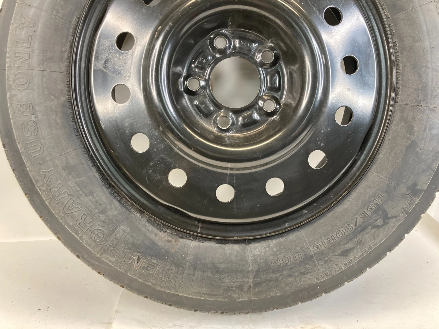 2002-2010 SATURN VUE EMERGENCY SPARE TIRE WHEEL COMPACT DONUT T155/90R16 110M